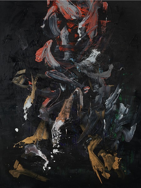 Untitled, 2021, Acrylic on Canvas, 260x194cm